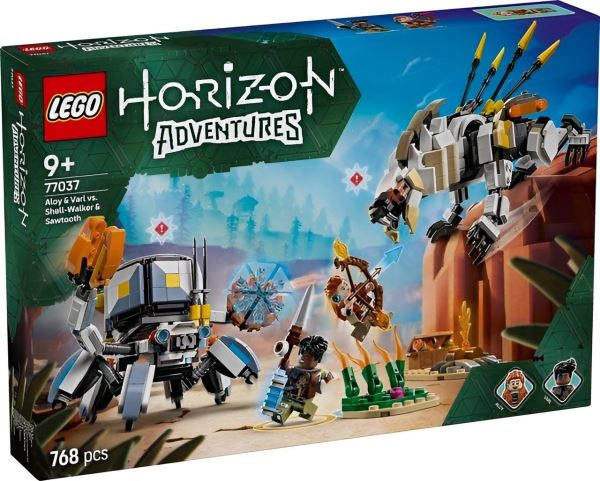 Миниатюрная Элой, Варл и роботы: Sony анонсировала LEGO-набор по LEGO Horizon Adventures